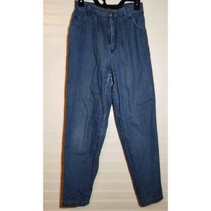 Vintage Ms Players Striped Women's Size‎ 4 Snap Closure Jeans